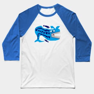 Uvavnuk - Whale Baseball T-Shirt